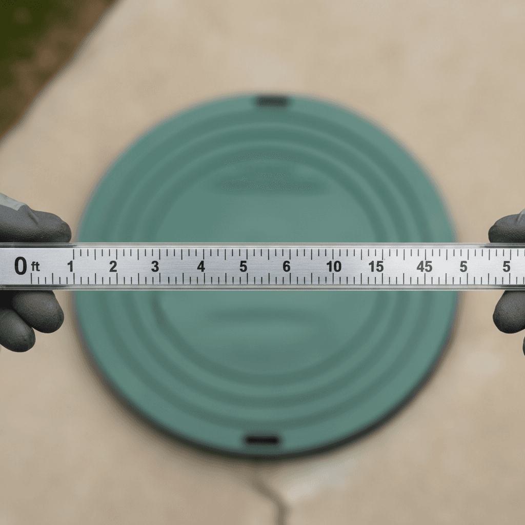 Sludge Judge tool measuring tank levels